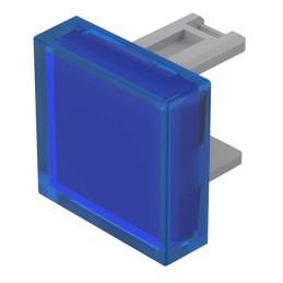 10 pcs : 31-953.6 - CAP PUSHBUTTON SQUARE BLUE