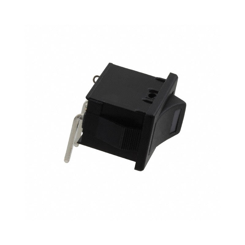 10 pcs : R1966ABLKBLKERGRN - SWITCH ROCKER SPST 15A 125V