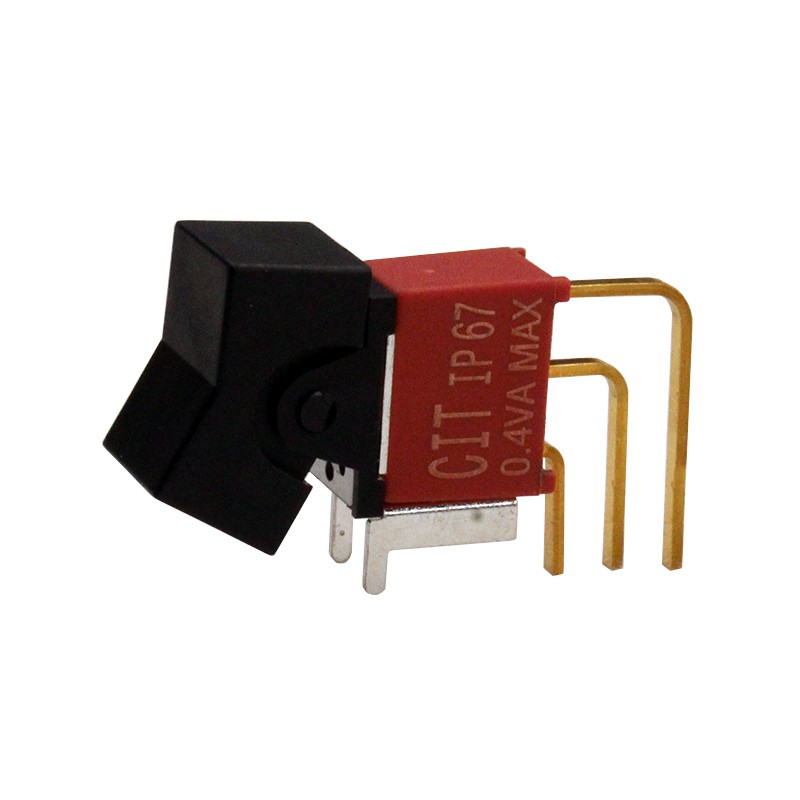 10 pcs : ASR11R11P2VR - SWITCH ROCKER SPDT 5A 120V