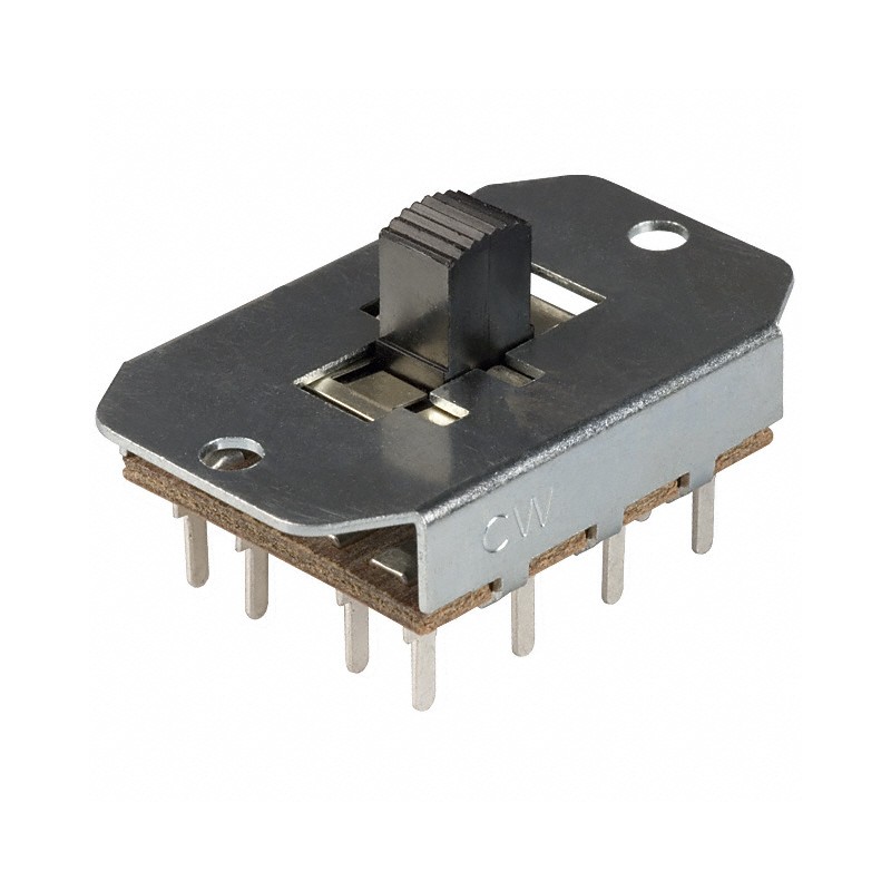 10 pcs : G-660S-6010 - SWITCH SLIDE 4P3T 3A 125V