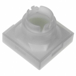 10 pcs : AT3001BB - CAP PUSHBUTTON SQUARE WHITE