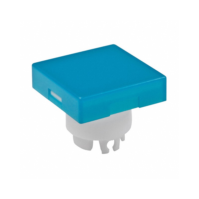 10 pcs : AT3001GB - CAP PUSHBUTTON SQUARE BLUE/WHITE