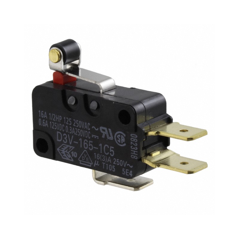 10 pcs : D3V-65-1C4 - SWITCH SNAP ACTION SPDT 6A 250V