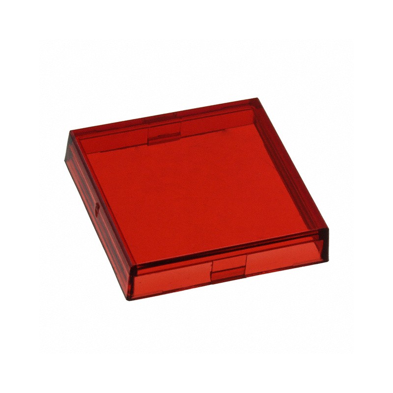 10 pcs : 704.702.2 - CONFIG SWITCH LENS RED SQUARE