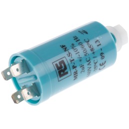 1 pcs - RS PRO Polypropylene Film Capacitor, 440V ac, ±10%, 2μF, Screw Mount