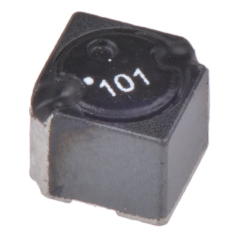1 pcs - Wurth, WE-SPC, 4838 Shielded Wire-wound SMD Inductor with a Ferrite Core, 100 μH ±20% Wire-Wound 520mA Idc