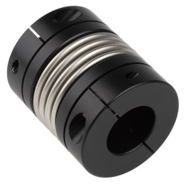 1 pcs - Ruland Bellows Coupling, 51mm Outside Diameter, 25mm Bore, 58.7mm Length Coupler