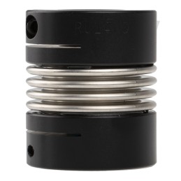 1 pcs - Ruland Bellows Coupling, 51mm Outside Diameter, 25mm Bore, 58.7mm Length Coupler