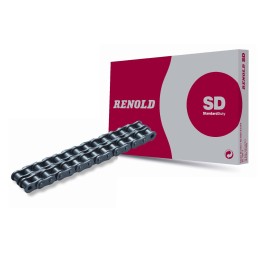 1 pcs - Renold 12B-2 Duplex Roller Chain, 5m, Renold SD (Red Box)