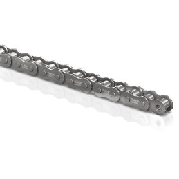 1 pcs - Tsubaki 08B-1 Simplex Roller Chain, 5m, SS, ISO 606 (DIN 8187)