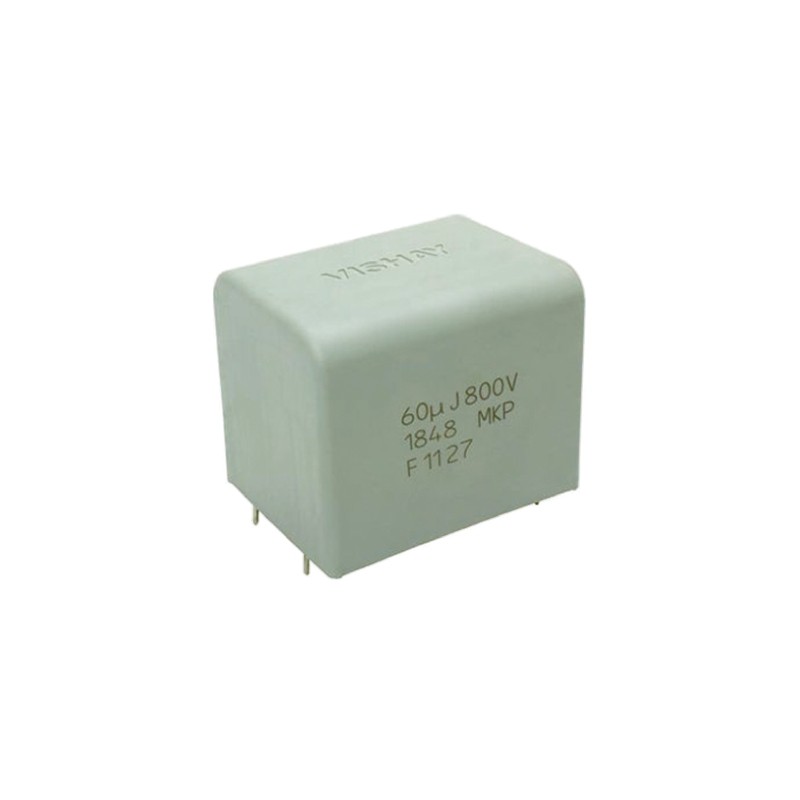 1 pcs - Vishay MKP1848 DC-Link Polypropylene Film Capacitor, 900V dc, ±5%, 12μF, Through Hole
