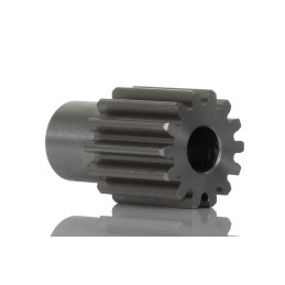 1 pcs - RS PRO Steel 14 Teeth Spur Gear, 1 Module, 6mm Bore Diam, 14mm Pitch Diam, 10mm Hub Diam