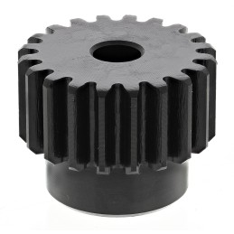 1 pcs - RS PRO Steel 20 Teeth Spur Gear, 1.5 Module, 8mm Bore Diam, 30mm Pitch Diam, 24mm Hub Diam