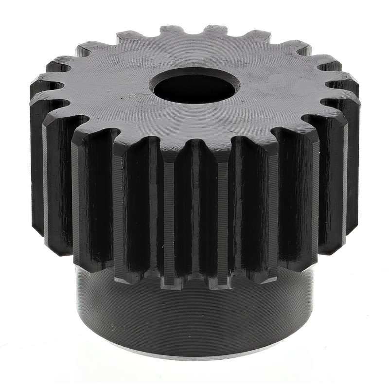 1 pcs - RS PRO Steel 20 Teeth Spur Gear, 1.5 Module, 8mm Bore Diam, 30mm Pitch Diam, 24mm Hub Diam