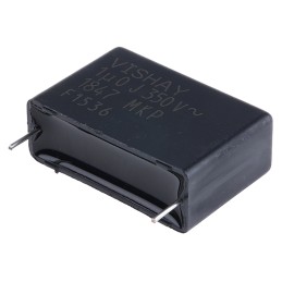 1 pcs - Vishay MKP 1847 Polypropylene Film Capacitor, 350V ac, ±5%, 1μF, Through Hole