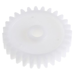 1 pcs - RS PRO POM 28 Teeth Spur Gear, 1 Module, 5mm Bore Diam, 28mm Pitch Diam, 11.7mm Hub Diam