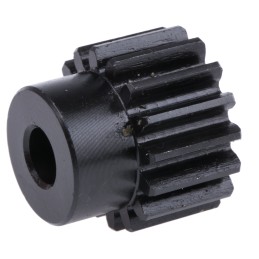 1 pcs - RS PRO Steel 16 Teeth Spur Gear, 1.5 Module, 8mm Bore Diam, 24mm Pitch Diam, 20mm Hub Diam