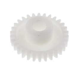 1 pcs - RS PRO POM 30 Teeth Spur Gear, 0.8 Module, 6mm Bore Diam, 24mm Pitch Diam, 12mm Hub Diam