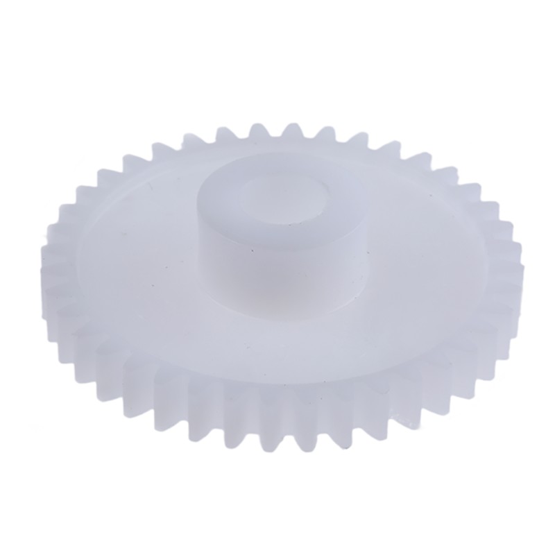 1 pcs - RS PRO POM 40 Teeth Spur Gear, 0.8 Module, 6mm Bore Diam, 32mm Pitch Diam, 12mm Hub Diam