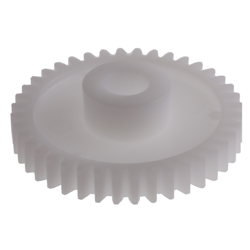 1 pcs - RS PRO POM 40 Teeth Spur Gear, 1 Module, 8mm Bore Diam, 40mm Pitch Diam, 16mm Hub Diam