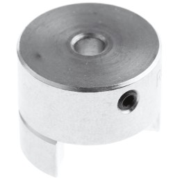 1 pcs - Ruland Jaw Coupling, 19mm Outside Diameter, 4mm Bore, 27.2mm Length Coupler