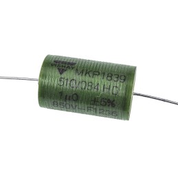 1 pcs - Vishay MKP 1839 HQ Polypropylene Film Capacitor, 800V dc, ±5%, 1μF, Through Hole