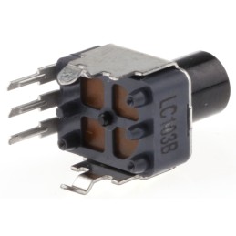 1 pcs - Alps Alpine 10kΩ Rotary Potentiometer 1-Gang Through Hole, RK09K113004U