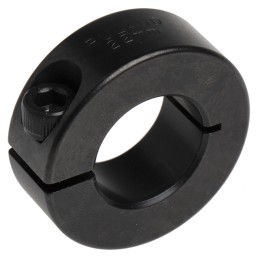 1 pcs - Ruland Shaft Collar One Piece Clamp Screw, Bore 22mm, OD 42mm, W 15mm, Carbon Steel