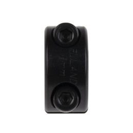 1 pcs - Ruland Shaft Collar Two Piece Clamp Screw, Bore 8mm, OD 18mm, W 9mm, Carbon Steel