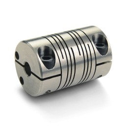 1 pcs - Ruland Beam Coupling, 38mm Outside Diameter, 12mm Bore, 57.2mm Length Coupler