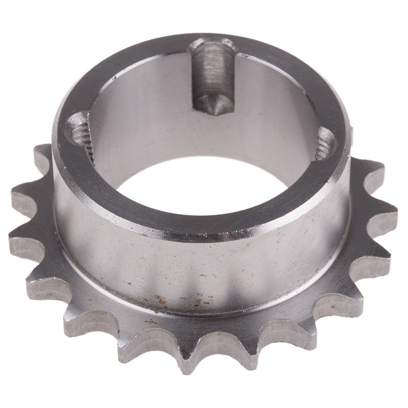 1 pcs - RS PRO 19 Tooth Taper Bush Sprocket 06B-1 Chain Type