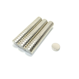 10 pcs : 8376 - MAGNET 0.375'D X 0.100'THICK CYL