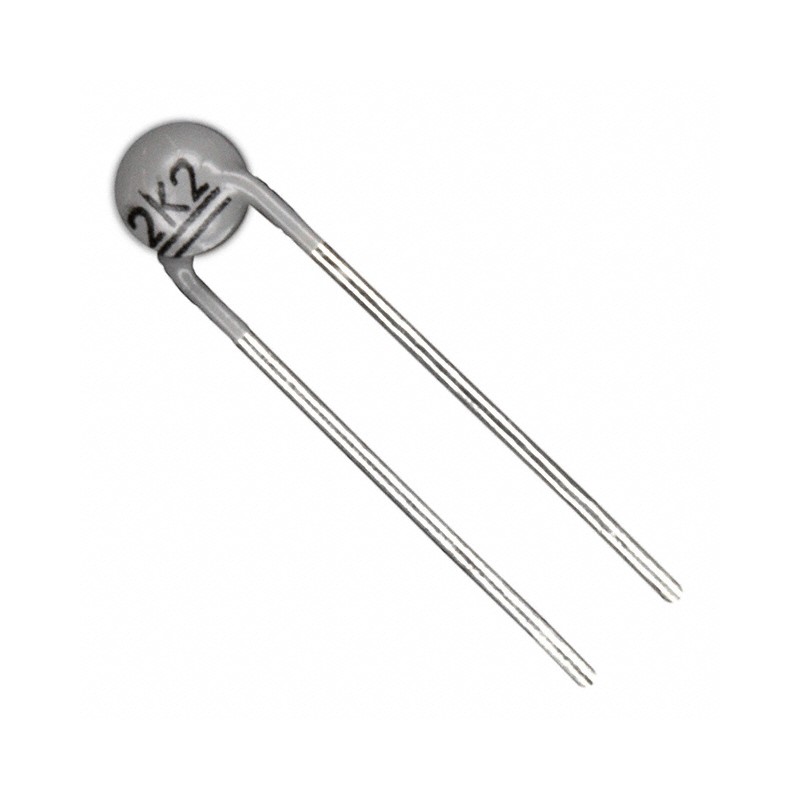 10 pcs : B57891M0222J000 - THERM NTC 2.2KOHM 3900K DISC