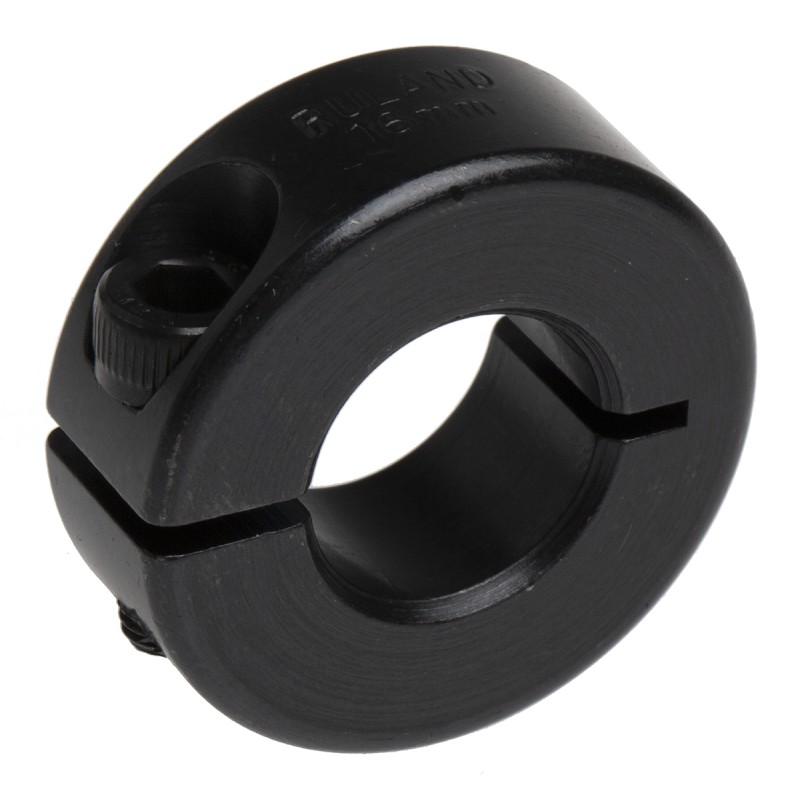1 pcs - Ruland Shaft Collar One Piece Clamp Screw, Bore 16mm, OD 34mm, W 13mm, Carbon Steel