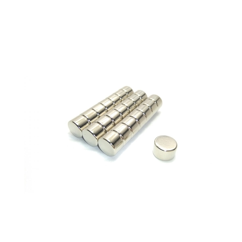 10 pcs : 9159 - MAGNET 0.375'D X 0.250'THICK CYL