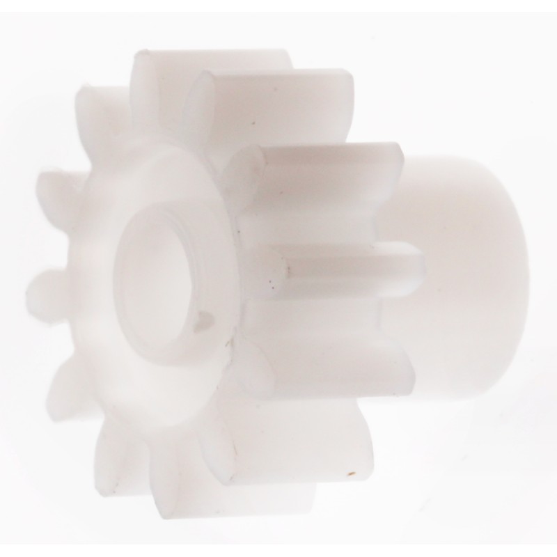 1 pcs - RS PRO POM 12 Teeth Spur Gear, 0.8 Module, 3mm Bore Diam, 9.6mm Pitch Diam, 6mm Hub Diam