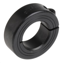 1 pcs - Ruland Shaft Collar One Piece Clamp Screw, Bore 25mm, OD 45mm, W 15mm, Carbon Steel