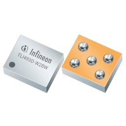 10 pcs : TLI493DW2BWA0XTSA1 - MAGNETIC SWITCH PROG 5WLCSP