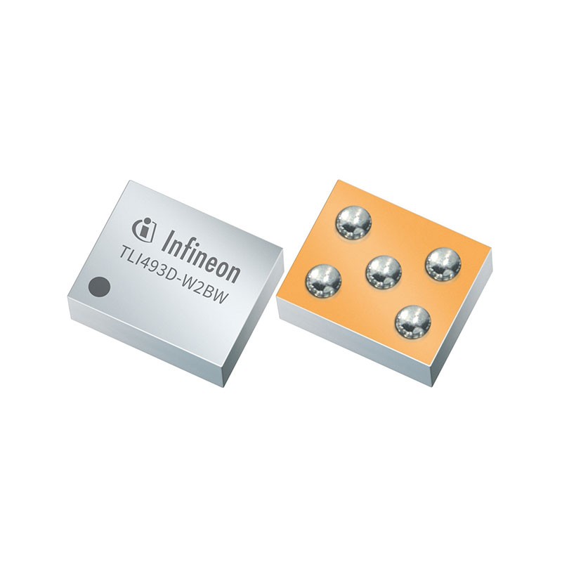 10 pcs : TLI493DW2BWA0XTSA1 - MAGNETIC SWITCH PROG 5WLCSP