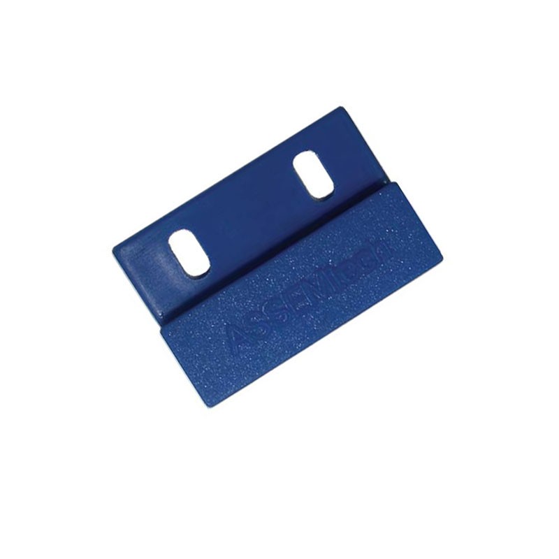 10 pcs : S1258 - BLUE RECTANGULAR ENCAPSULATED UN