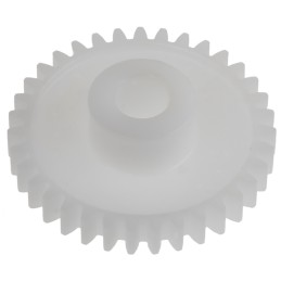 1 pcs - RS PRO POM 35 Teeth Spur Gear, 0.8 Module, 6mm Bore Diam, 28mm Pitch Diam, 12mm Hub Diam