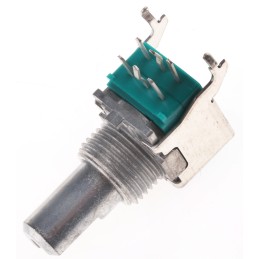 1 pcs - Alps Alpine 50kΩ Rotary Potentiometer 2-Gang Through Hole, RK09L12B0A31