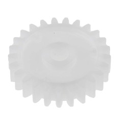 1 pcs - RS PRO POM 25 Teeth Spur Gear, 1 Module, 5mm Bore Diam, 25mm Pitch Diam, 11.7mm Hub Diam