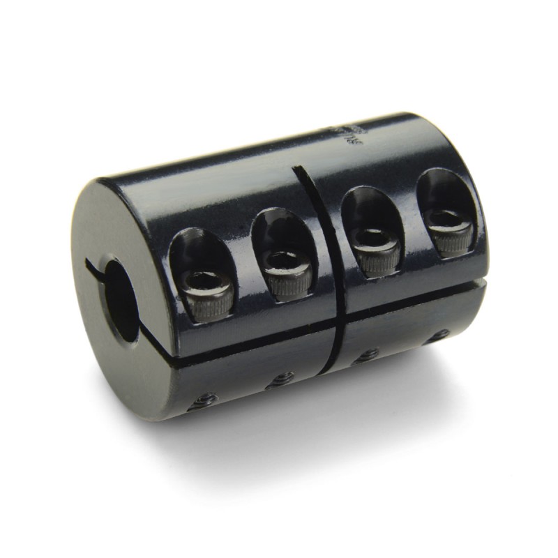 1 pcs - Ruland Shaft Coupling, 18mm Outside Diameter, 6mm Bore, 30mm Length Coupler