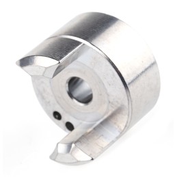 1 pcs - Ruland Jaw Coupling, 25mm Outside Diameter, 6mm Bore, 35.3mm Length Coupler