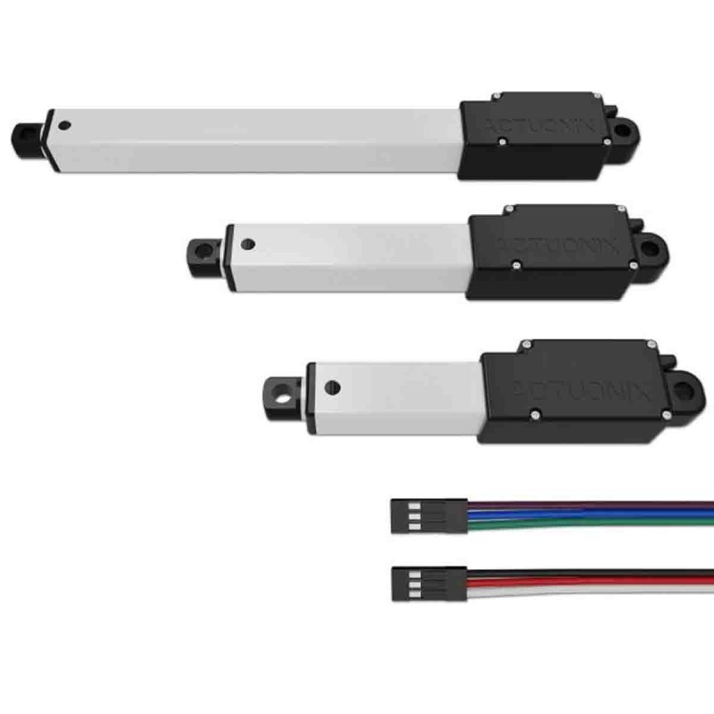 1 pcs - Actuonix Micro Linear Actuator, 30mm, 12V dc, 6.5mm/s