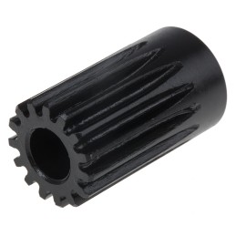 1 pcs - RS PRO Steel 15 Teeth Spur Gear, 1 Module, 8mm Bore Diam, 15mm Pitch Diam, 17mm Hub Diam