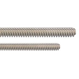 1 pcs - Igus Lead Screw, 6.35mm Shaft Diam. , 300mm Shaft Length