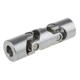 1 pcs - RS PRO Universal Joint, Double, Needle Roller, Bore 14mm, 96mm Length