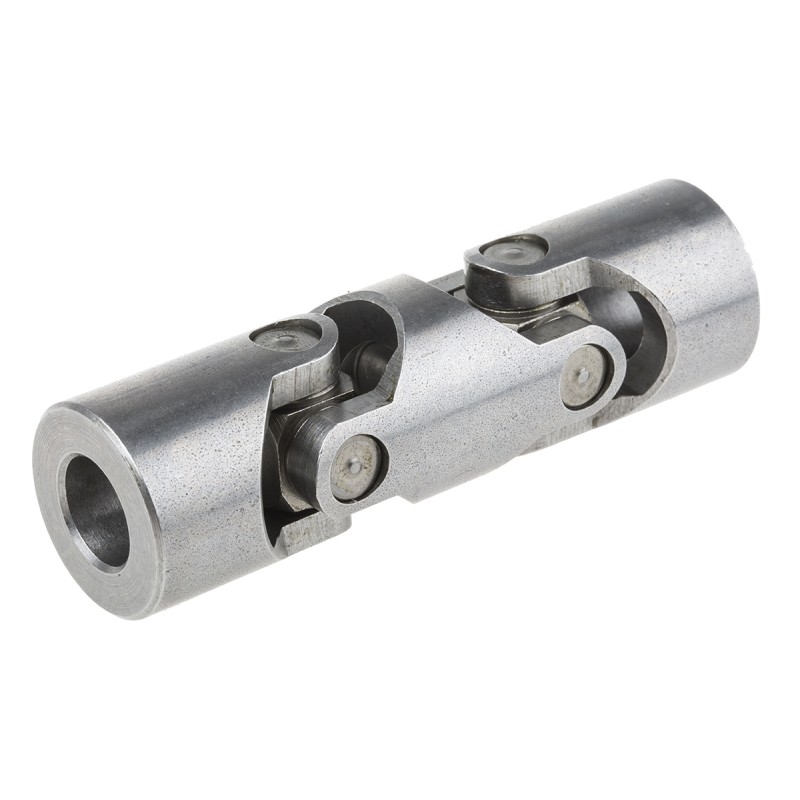 1 pcs - RS PRO Universal Joint, Double, Needle Roller, Bore 14mm, 96mm Length
